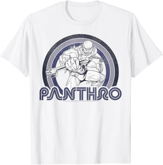 ThunderCats Panthro Retro Rainbow T-Shirt