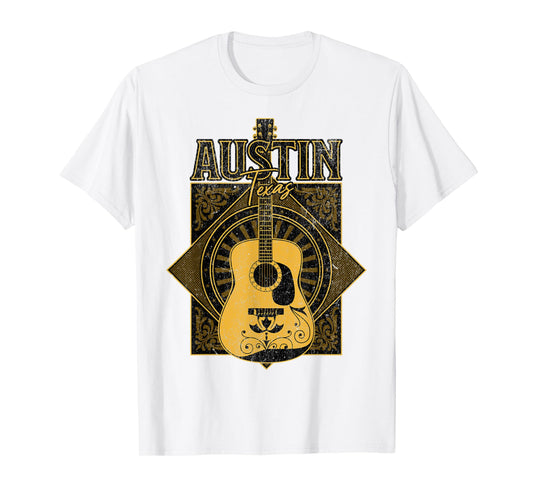 Austin Texas Travel Vintage T-Shirt