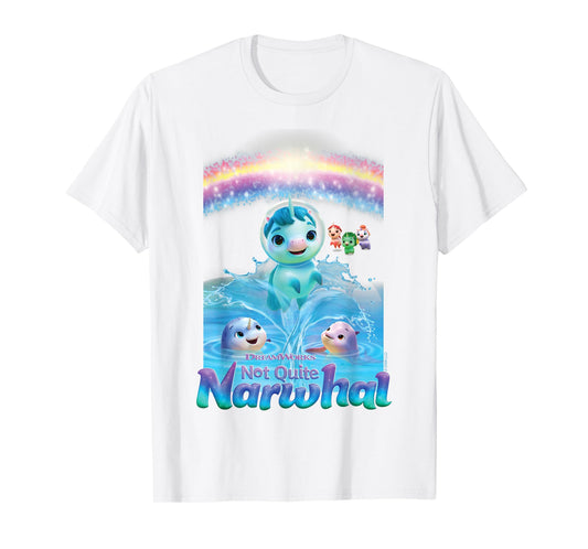 DreamWorks Not Quite Narwhal Jumping T-Shirt