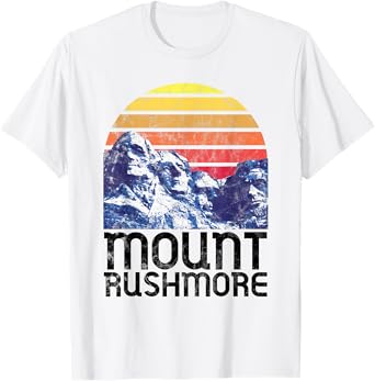Mount Rushmore USA National Monument Historical American T-Shirt