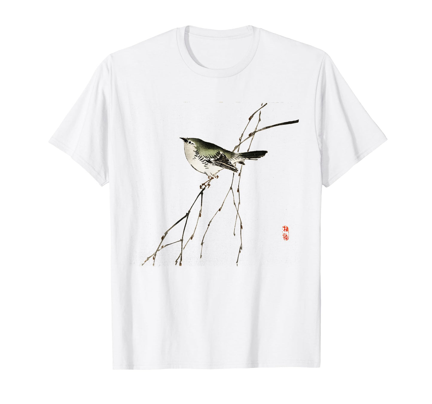 Japanese art Tit design - for bird lovers T-Shirt