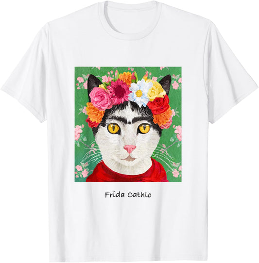 Famous Cute Cats Funny Artwork T-Shirt