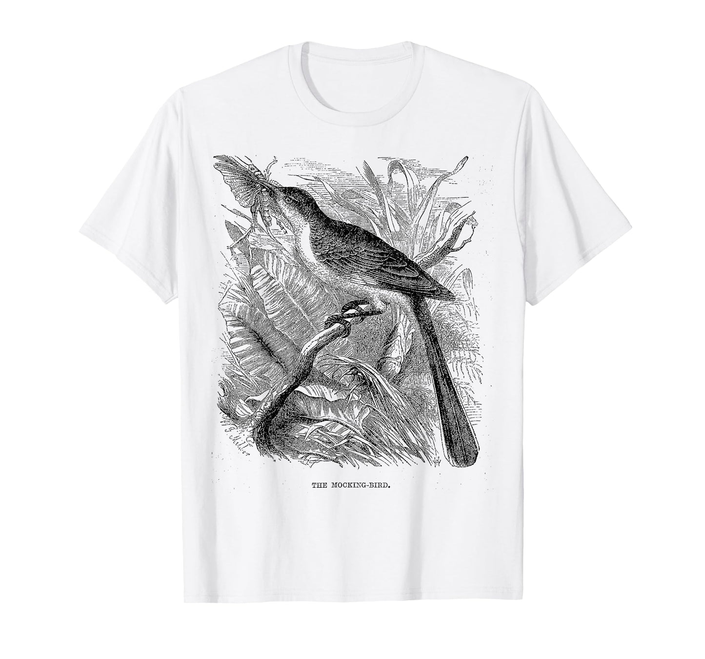 Mockingbird bird Texas Vintage Mockingbird bird Texas T-Shirt