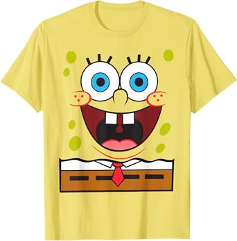 Spongebob Squarepants Large Smile T-Shirt T-Shirt