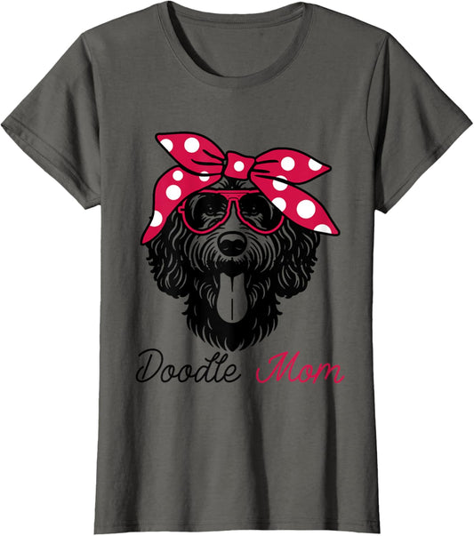 Doodle Mom Goldendoodle Labradoodle Funny Cute Dog Lover T-Shirt