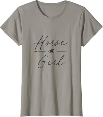 Horse Girl T-Shirt Country Girl HorseBack Rider Equestrian T-Shirt