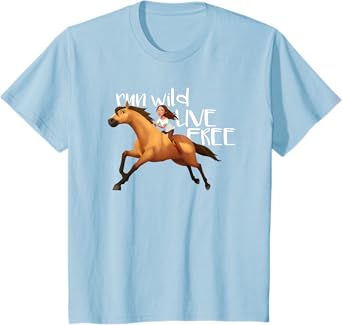 DreamWorks Spirit Riding Free - Live Free Kids T-Shirt
