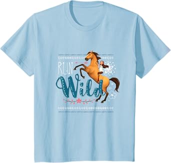 DreamWorks Spirit Riding Free - Run Wild Kids T-Shirt