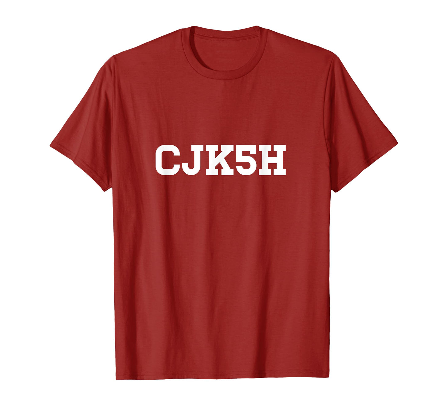 CJK5H funny CFB fan design T-Shirt