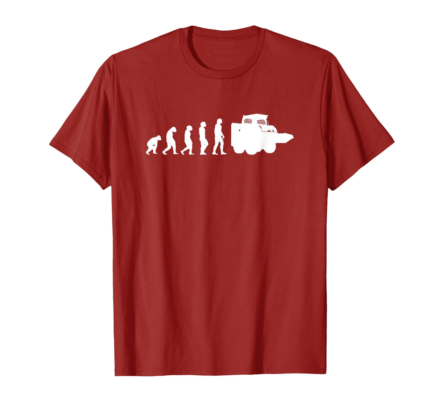 Skid Steer Loader Evolution Skid Steer Operator T-Shirt
