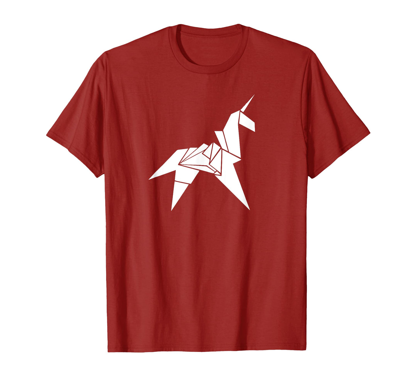 Origami Unicorn T-Shirt - Awesome Origami Art T-Shirt T-Shirt