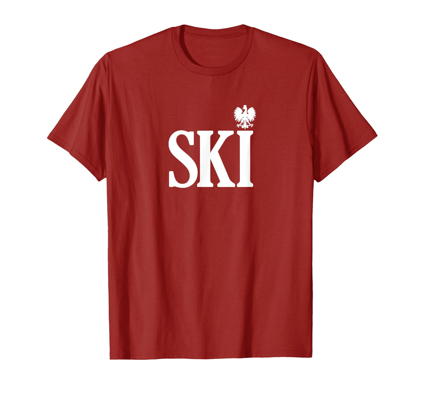 SKI Polish Surnames Ending Polish Eagle Dyngus Day T-Shirt