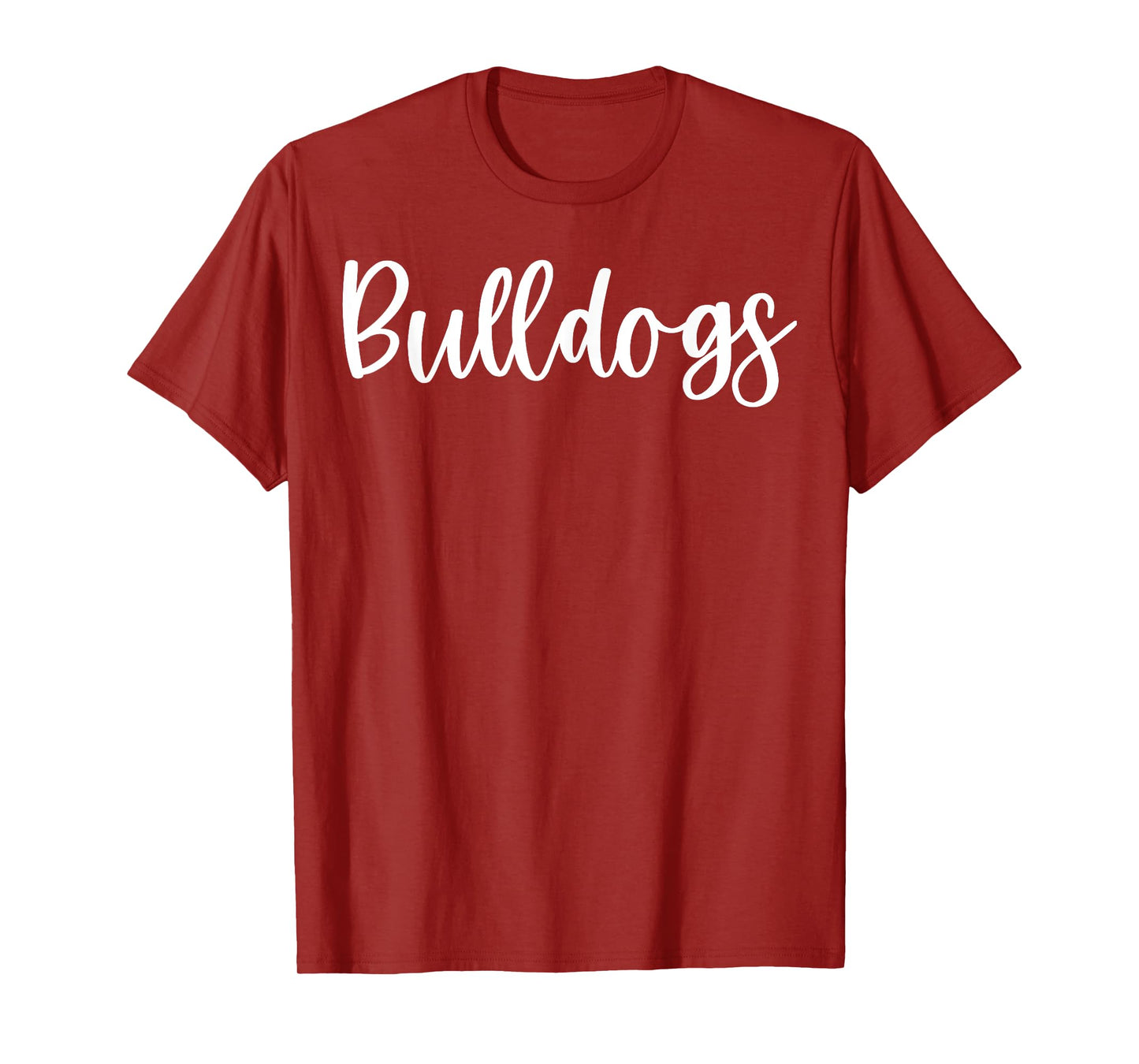 Bulldogs School Spirit Team Mascot Game Night T-Shirt
