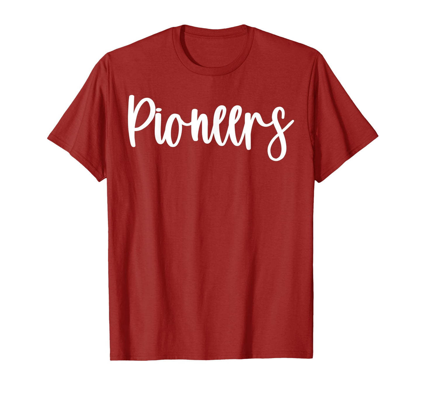 Pioneers School Spirit Team Mascot Game Night T-Shirt