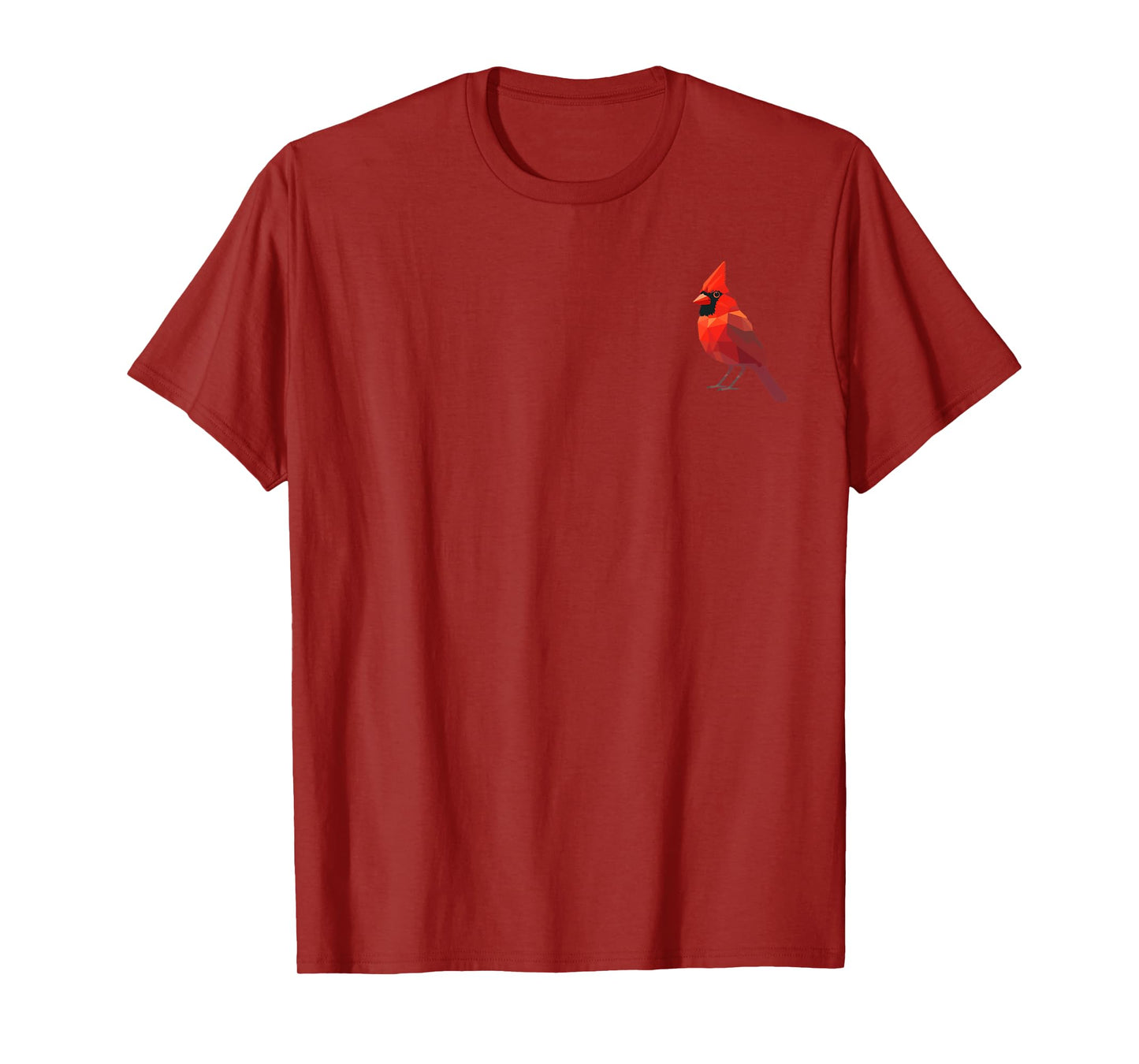 Lovely Northern Cardinal Bird Red Cardinal In Pocket T-Shirt