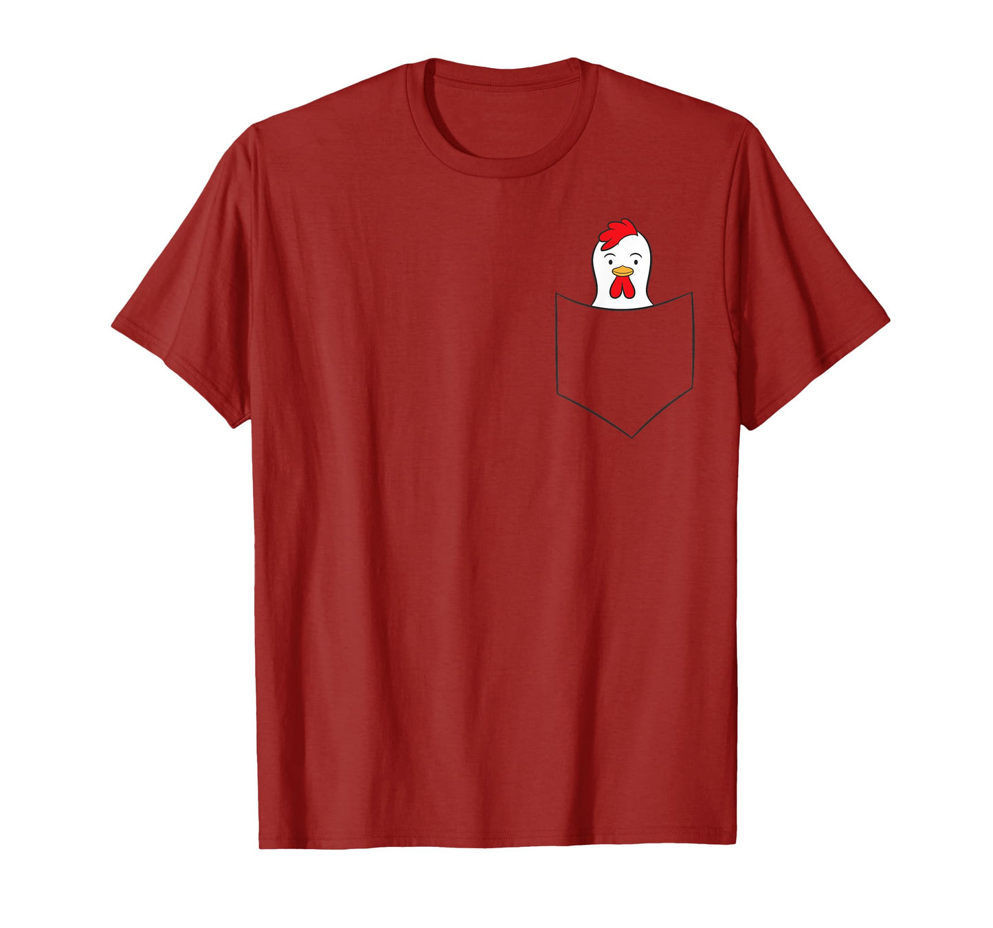 Chicken Pocket Chicken In A Pocket Rooster T-Shirt