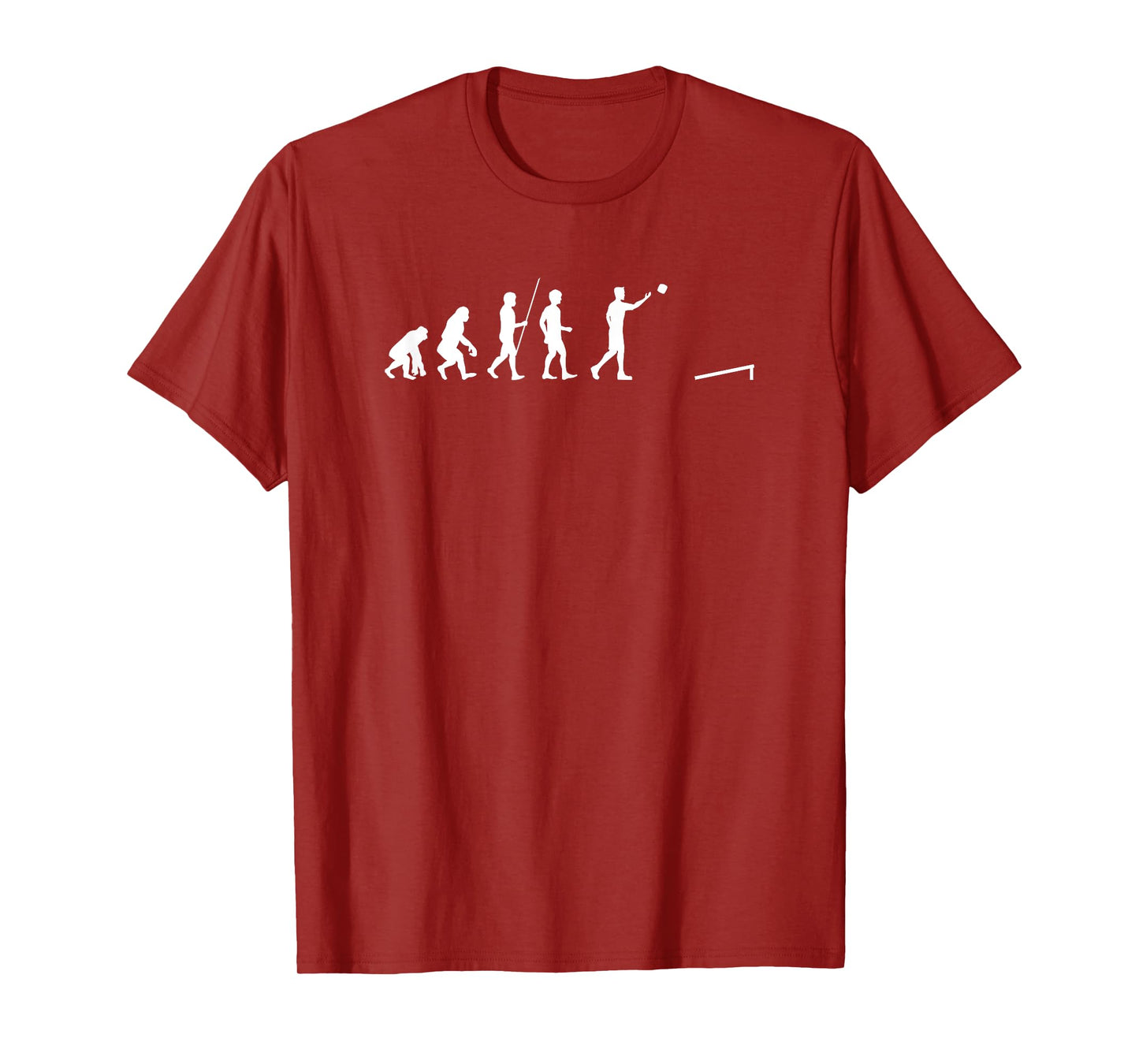 Funny Born To Toss Cornhole Evolution Of Cornhole Player Tee T-Shirt