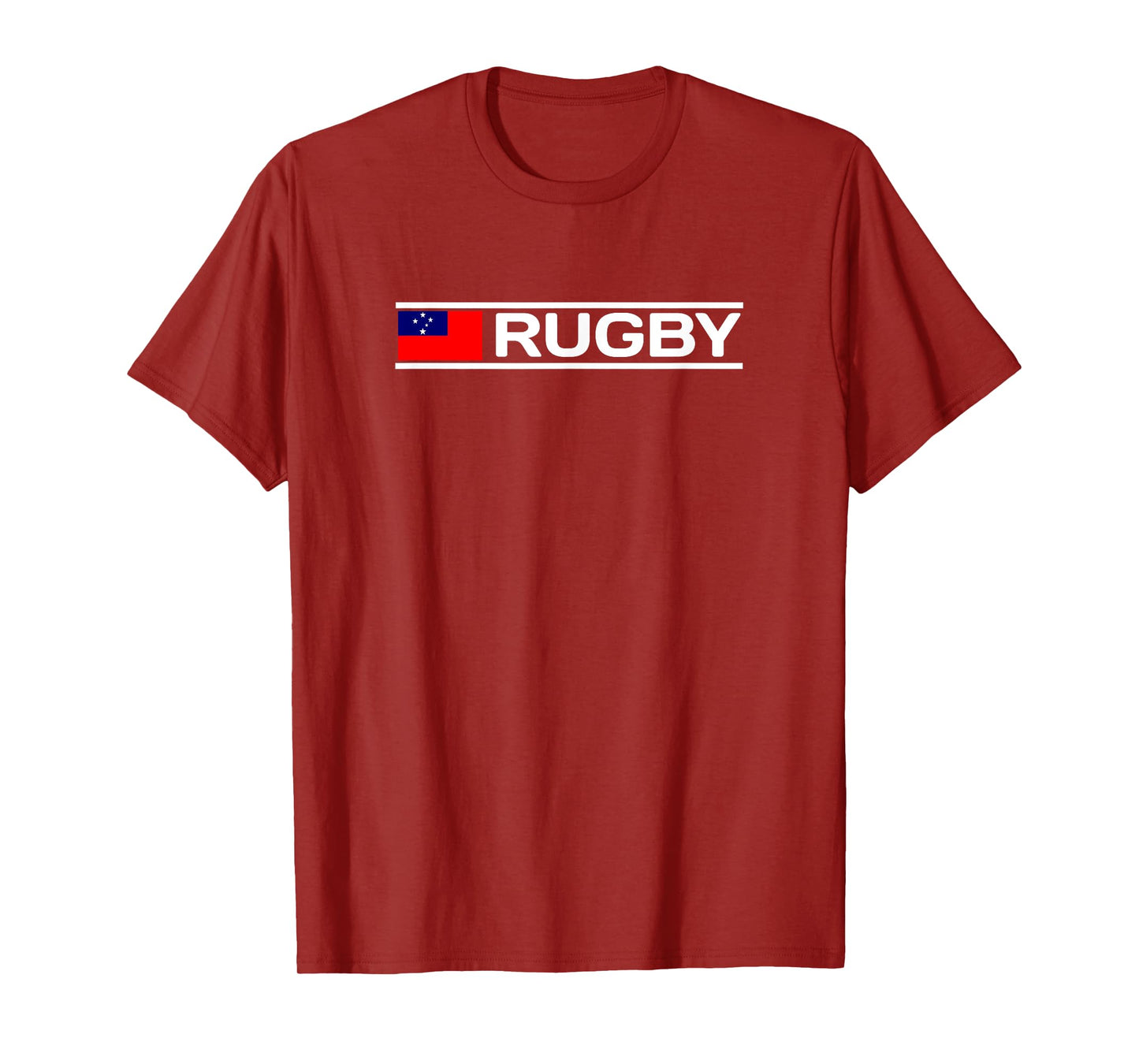Samoa Flag Rugby T-Shirt T-Shirt