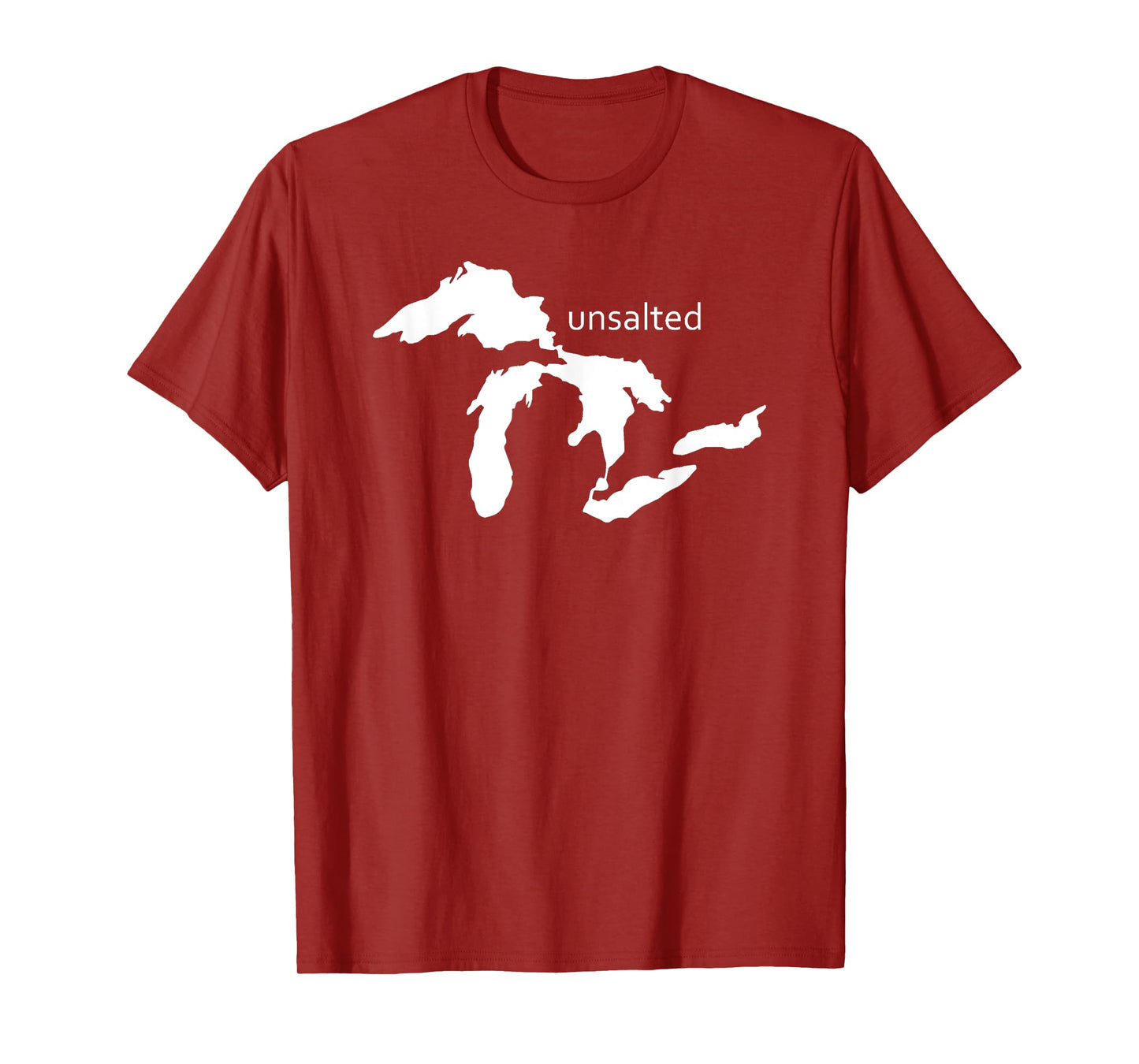 Michigan Unsalted Great Lakes Shirt for Men, Women, Youth T-Shirt