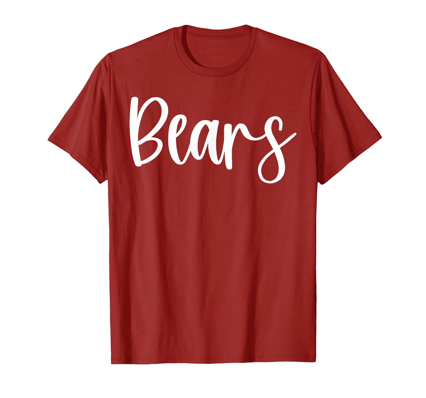 Bears School Spirit Team Mascot Game Night T-Shirt