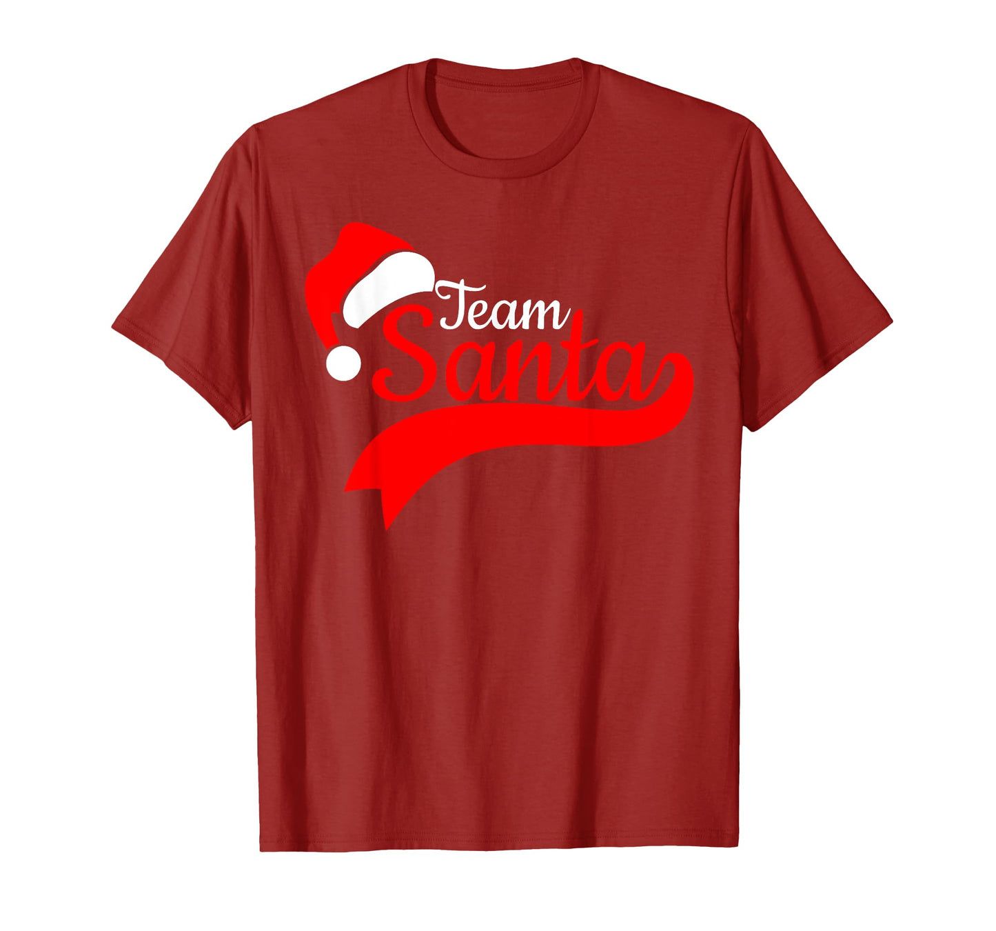 Team Santa Christmas Squad Family Matching Pajamas Boys Men T-Shirt