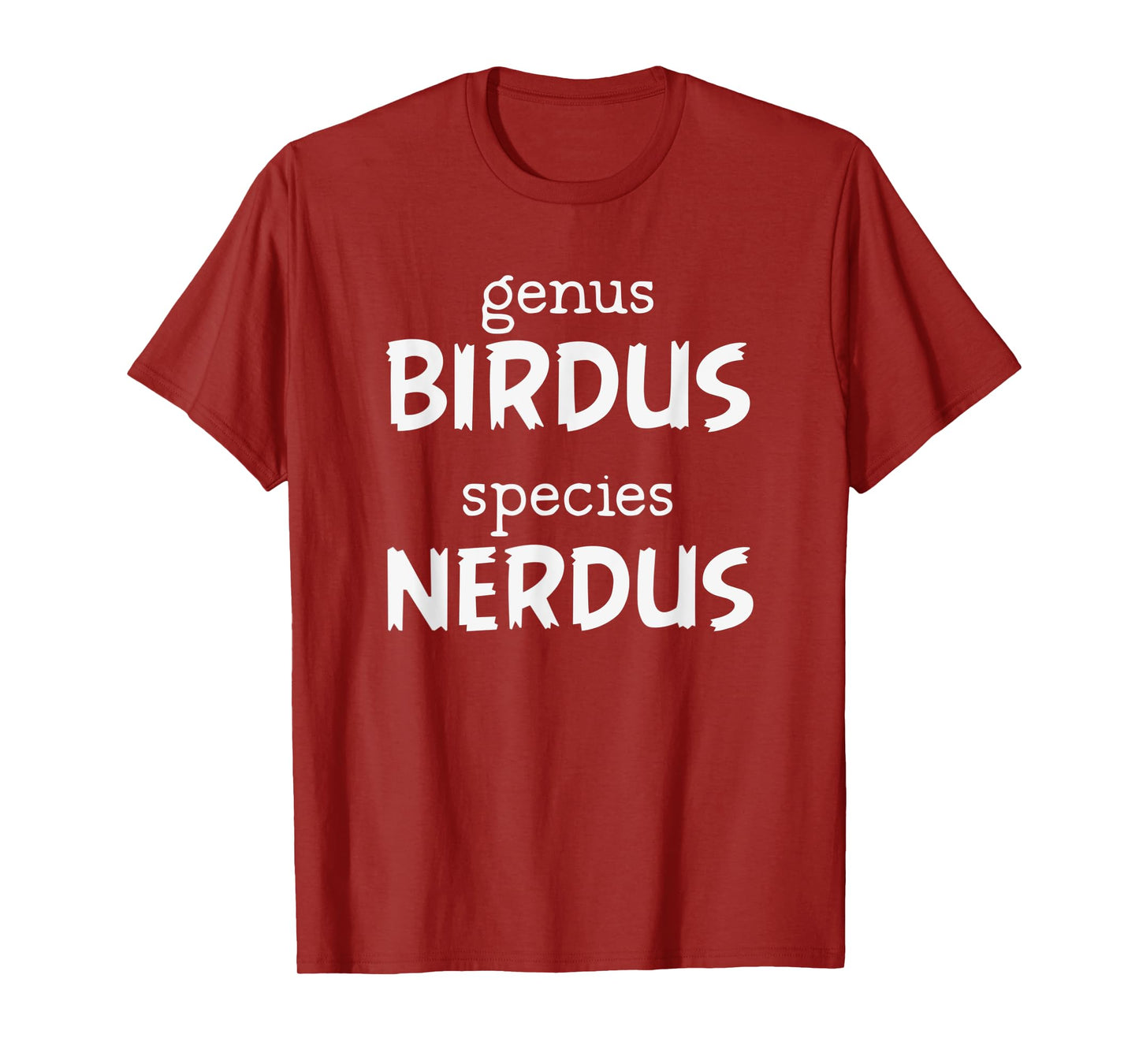 Birdwatcher Shirt | Genus Birdus Species Nerdus Birder Gift T-Shirt