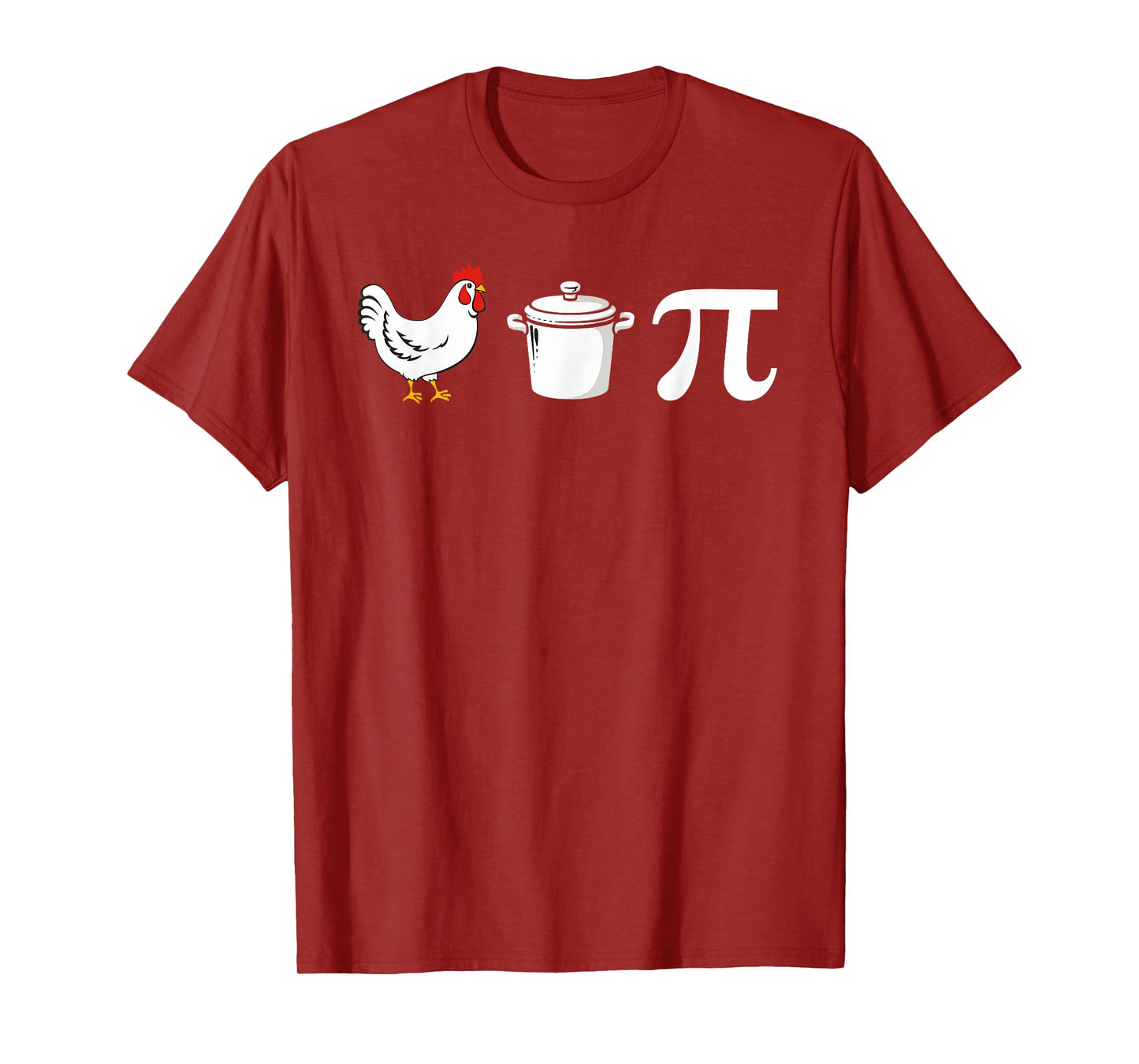 Chicken Pot Pi 3.14 Funny Pi day Math Teacher Women Men Kids T-Shirt