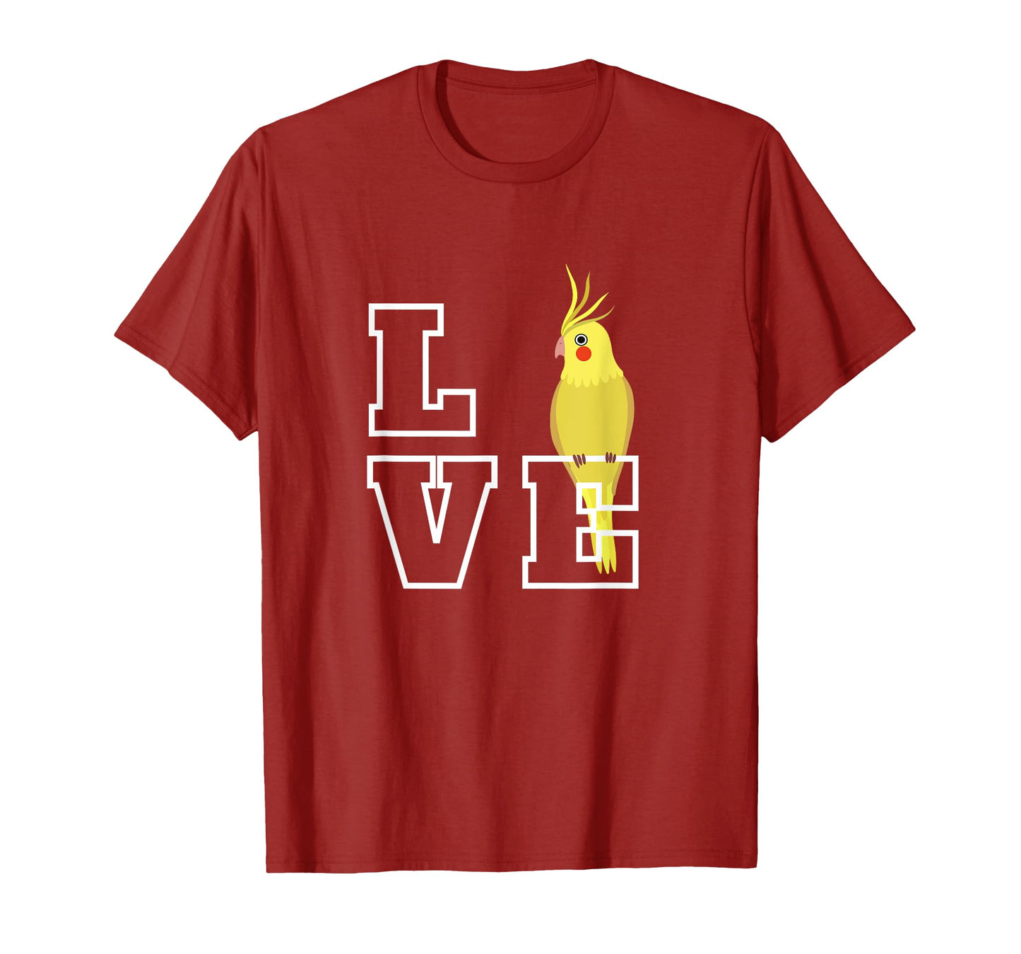 I Love My Cockatiel, Parrot | Pet Bird Lovers T-Shirt