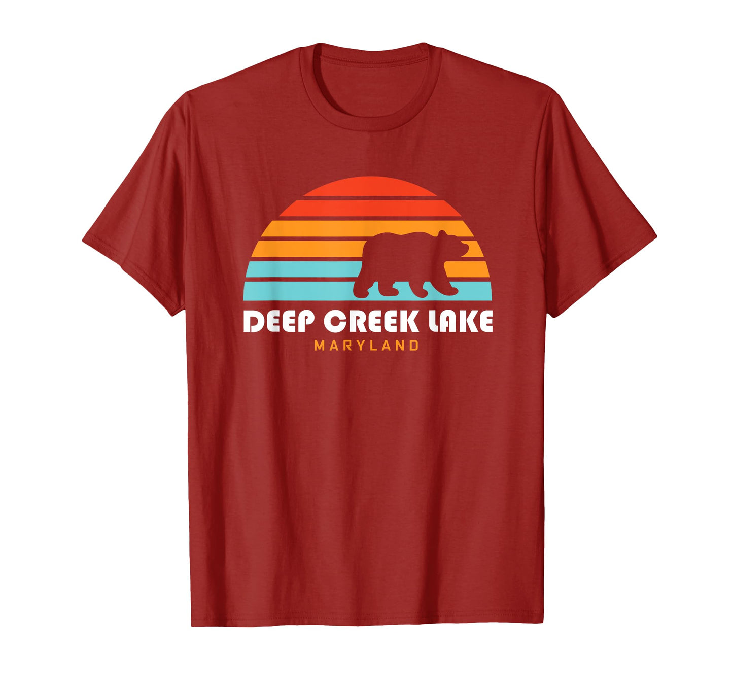 Deep Creek Lake Maryland - Bear Deep Creek Lake T-Shirt