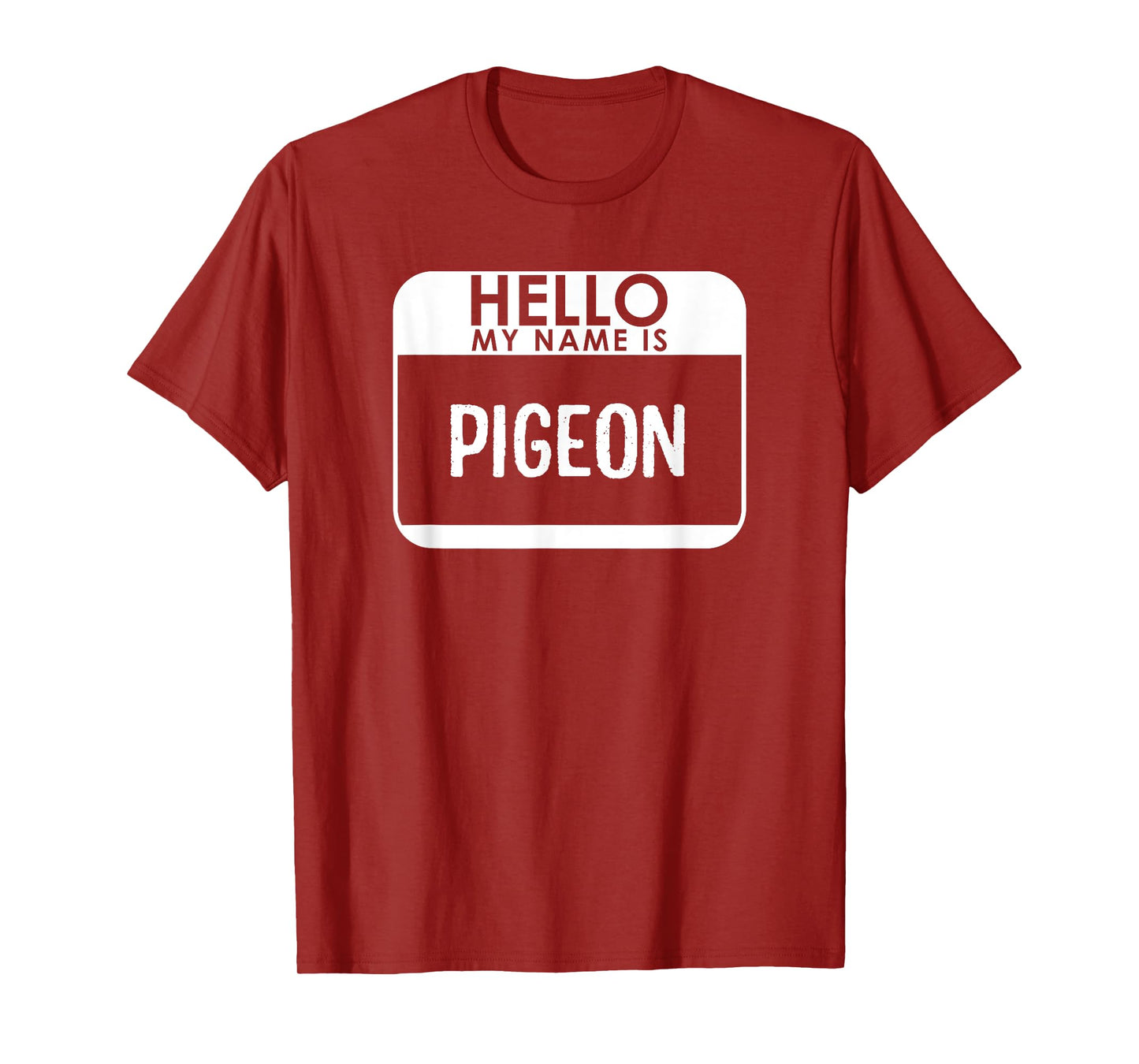 Pigeon Costume Funny Easy Last Minute Halloween Bird Gift T-Shirt