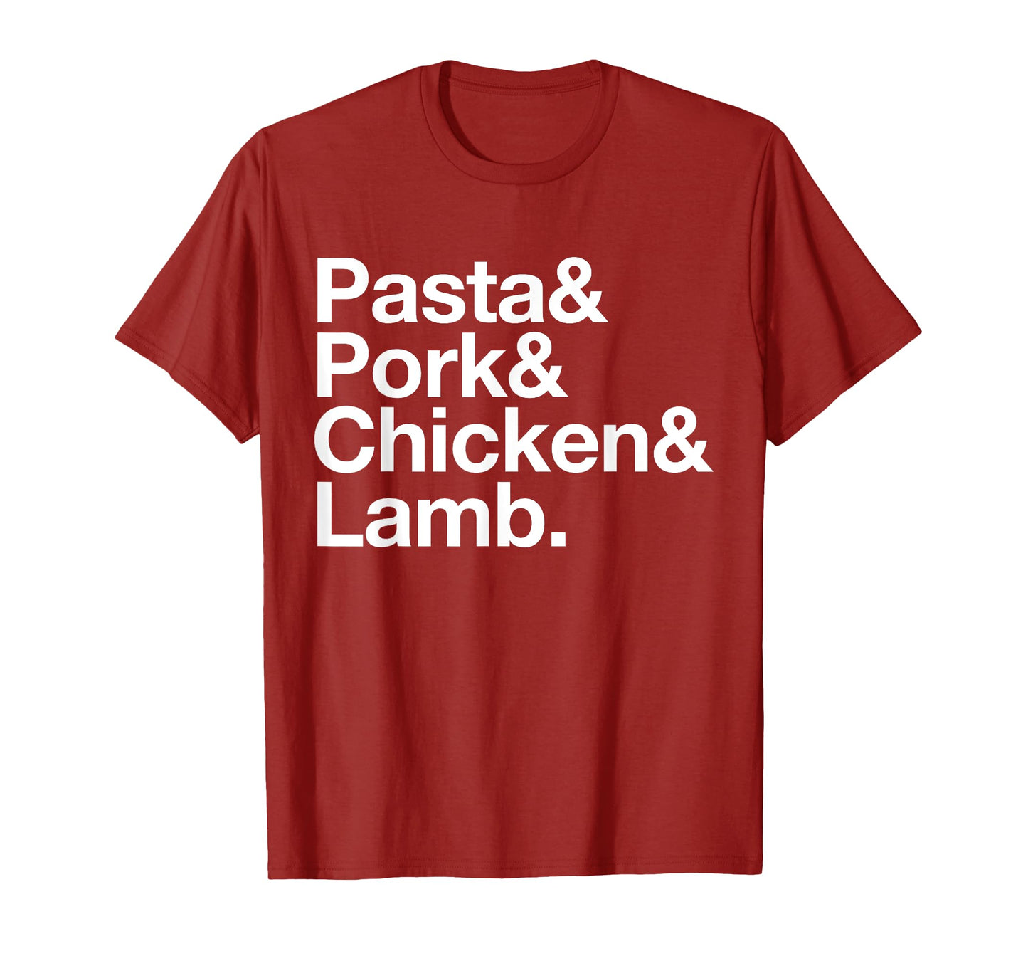 The Art of Pasta, Pork, Chicken & Lamb T-Shirt