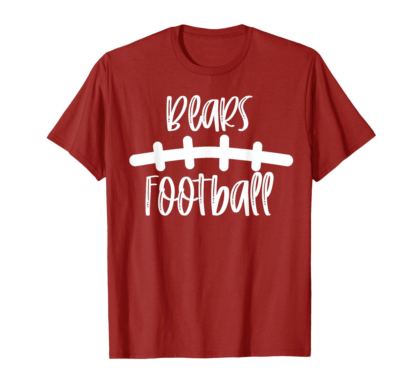 Bears Football School Spirit Team Mascot Game Night T-Shirt