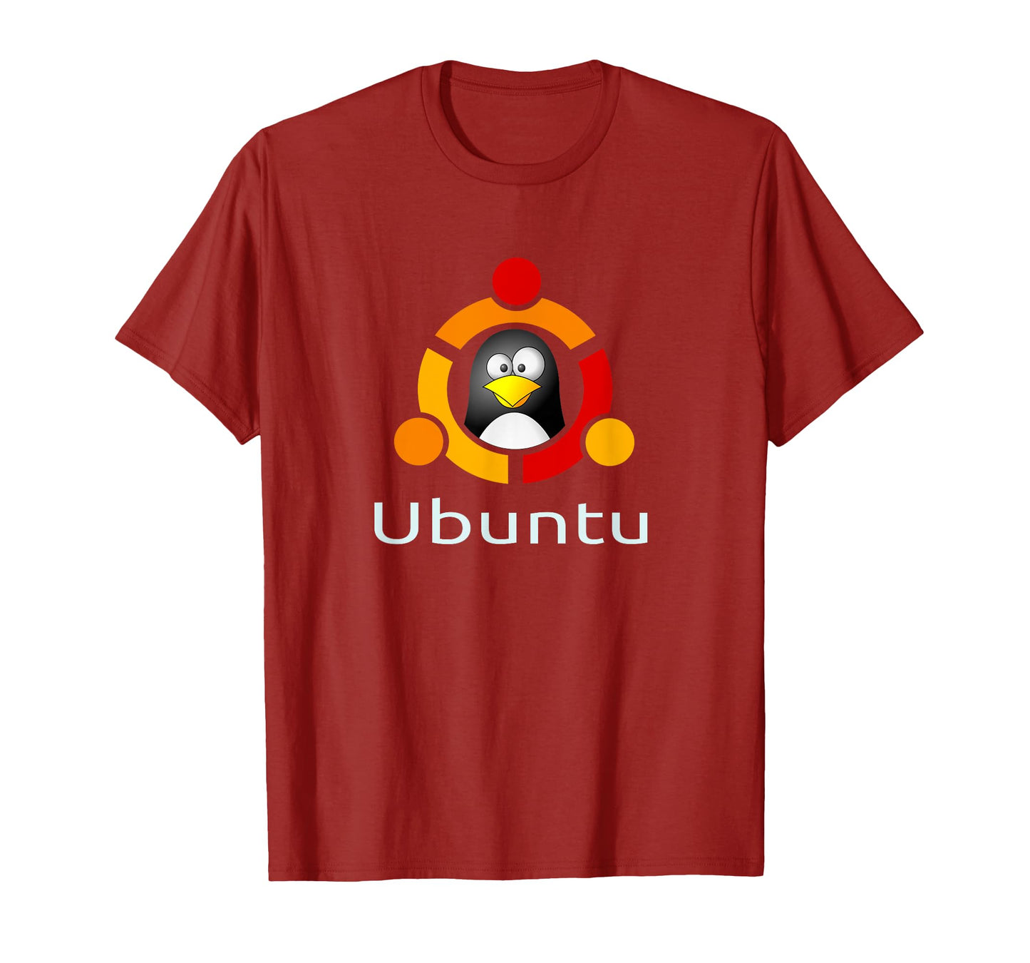 Ubuntu Linux Os T-Shirt funny Tux Penguin Tee-Shirt T-Shirt