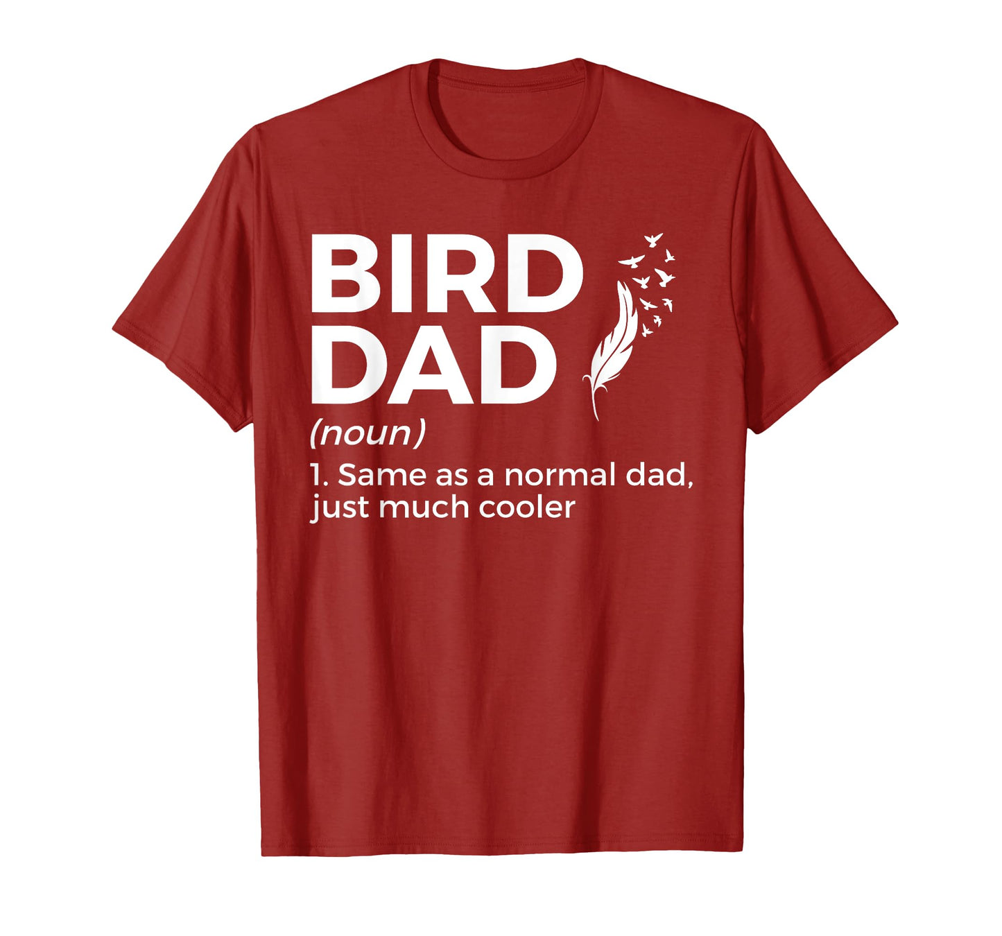 Bird Dad Definition Funny Bird Lover T-Shirt