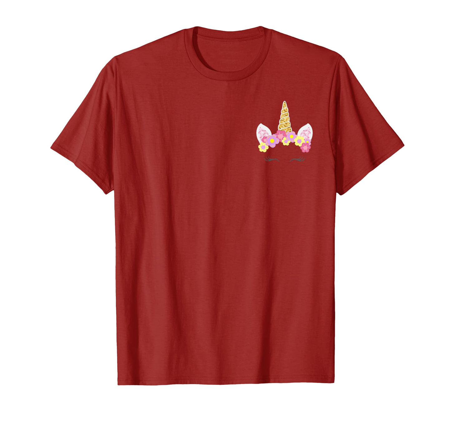 Unicorn Pocket Adorable Unicorns Girls T-Shirt