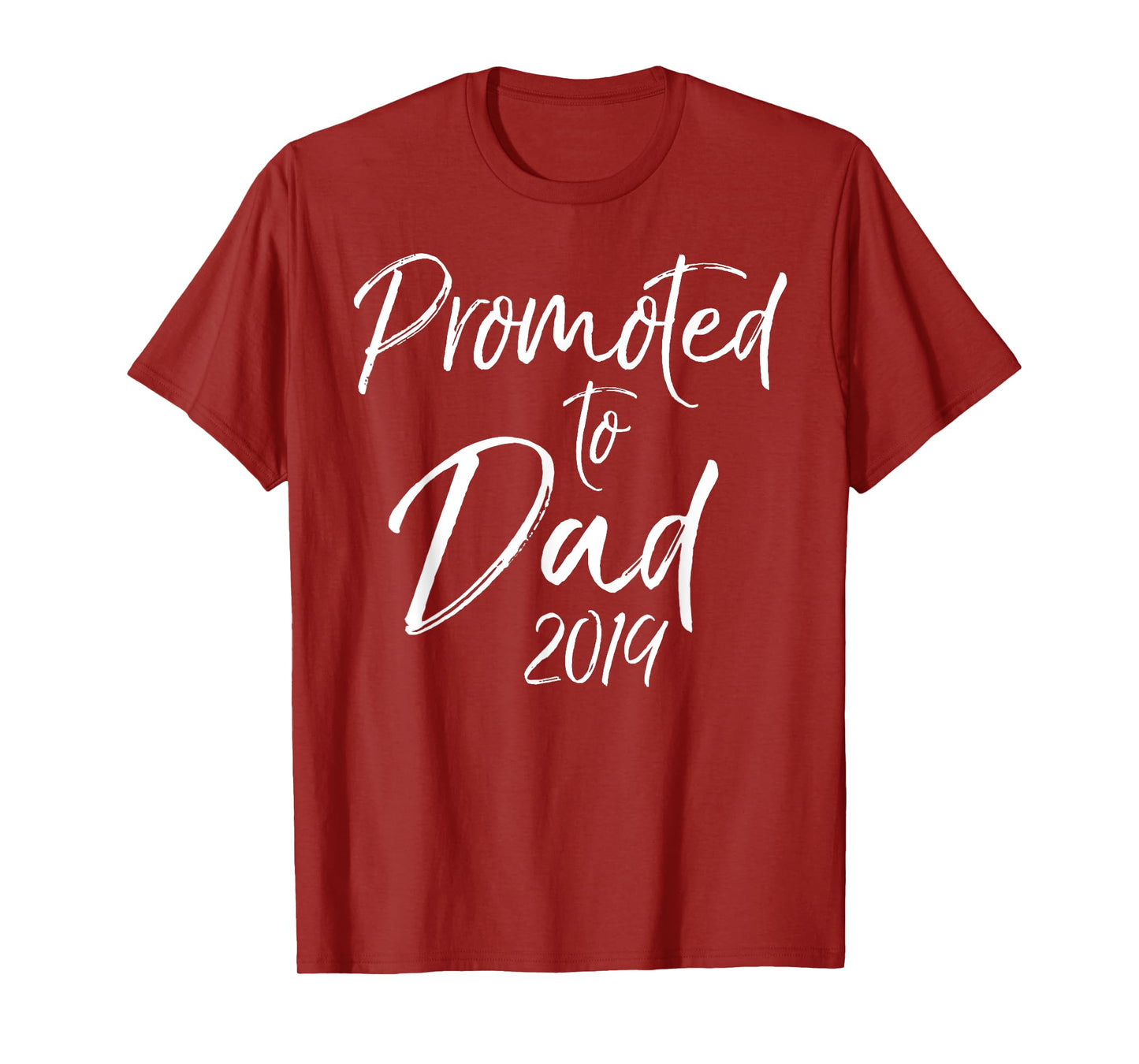 Promoted to Dad 2019 Shirt Pregnancy Announcement Gift Tee