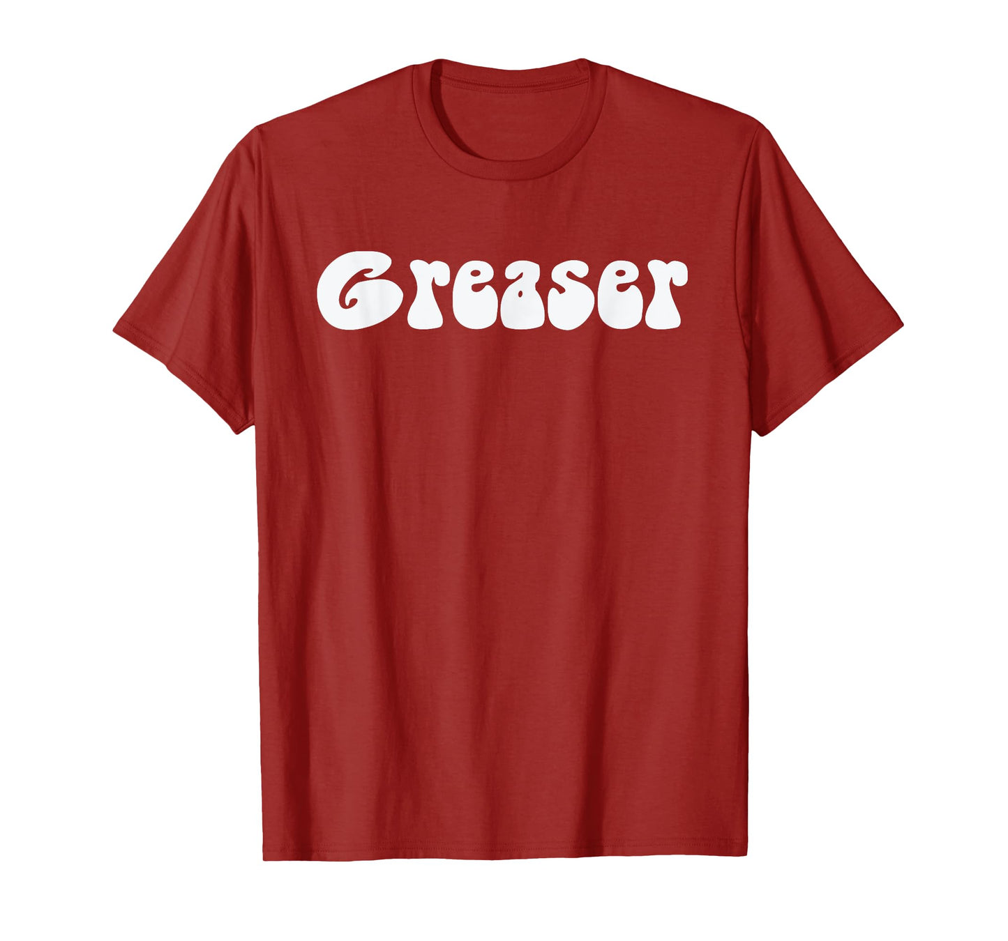 Fun retro 1950's vintage Greaser white text Gift T-Shirt T-Shirt