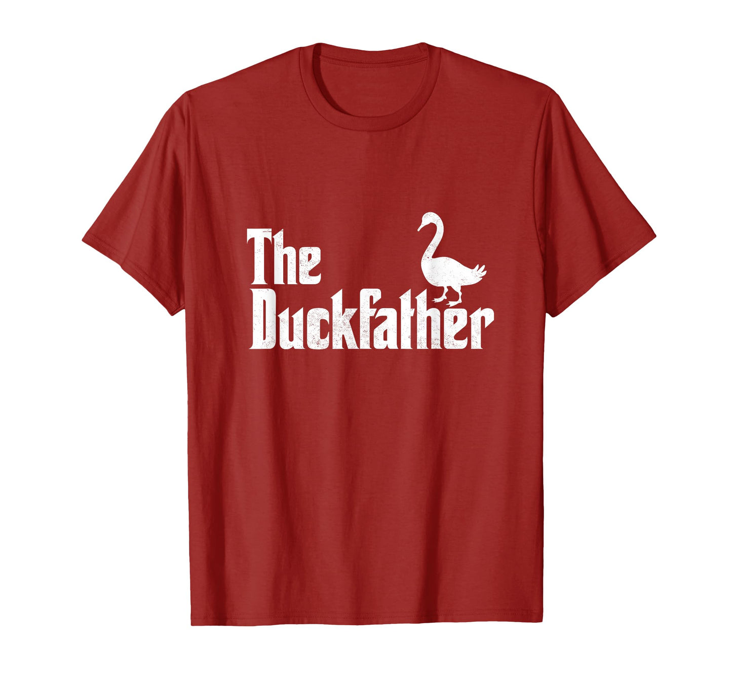 The Duck Father Duck Lover Quack Dad Fathers Day Goose Lover T-Shirt