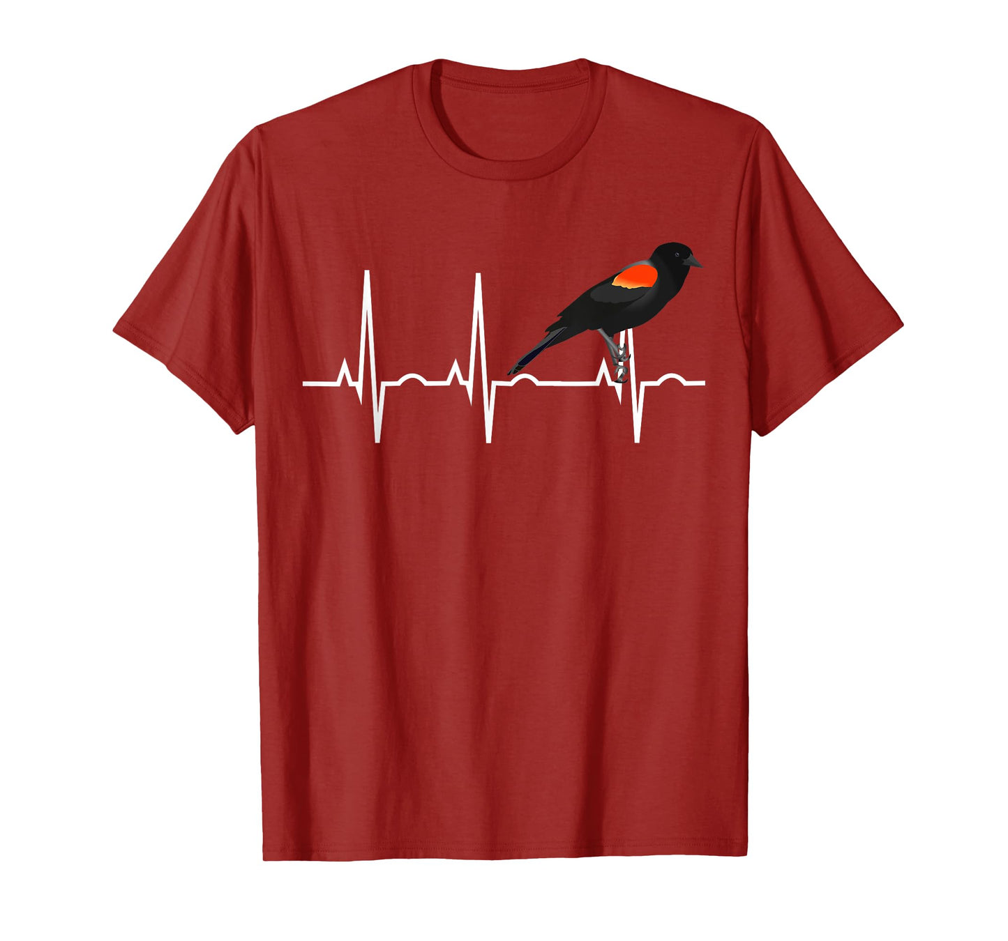 Red Winged Blackbird Shirt - Best Bird Lover Gift Tee T-Shirt