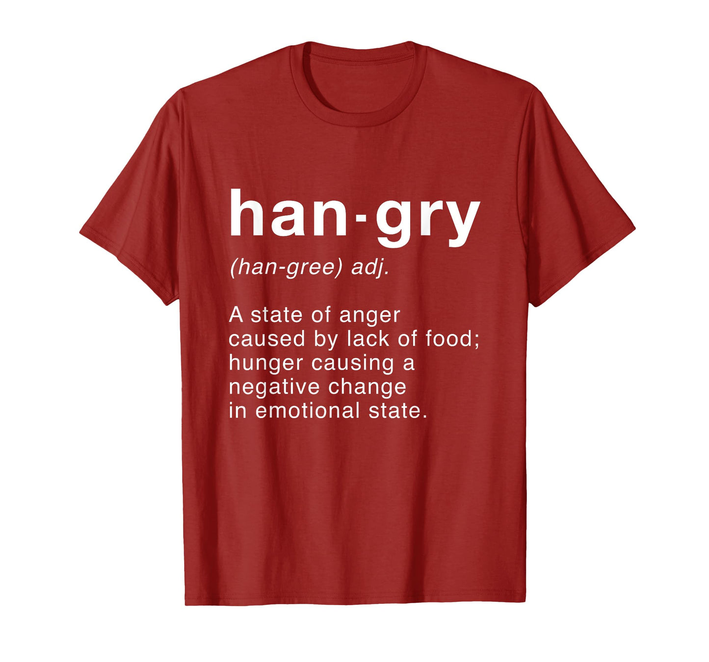 Hangry Funny Hungry Angry T-Shirt T-Shirt