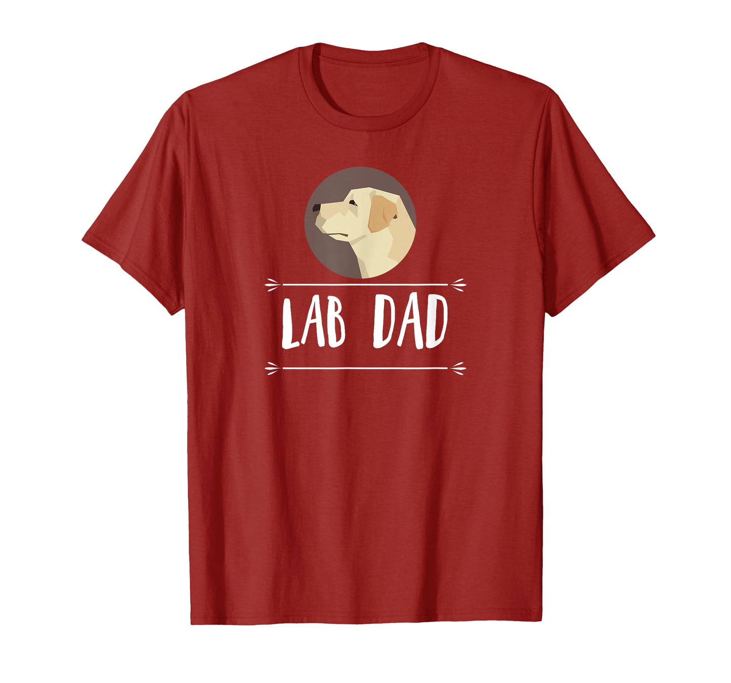 Lab Dad! Yellow Labrador Retriever Dog Gift Men Women Girls Kids T-Shirt
