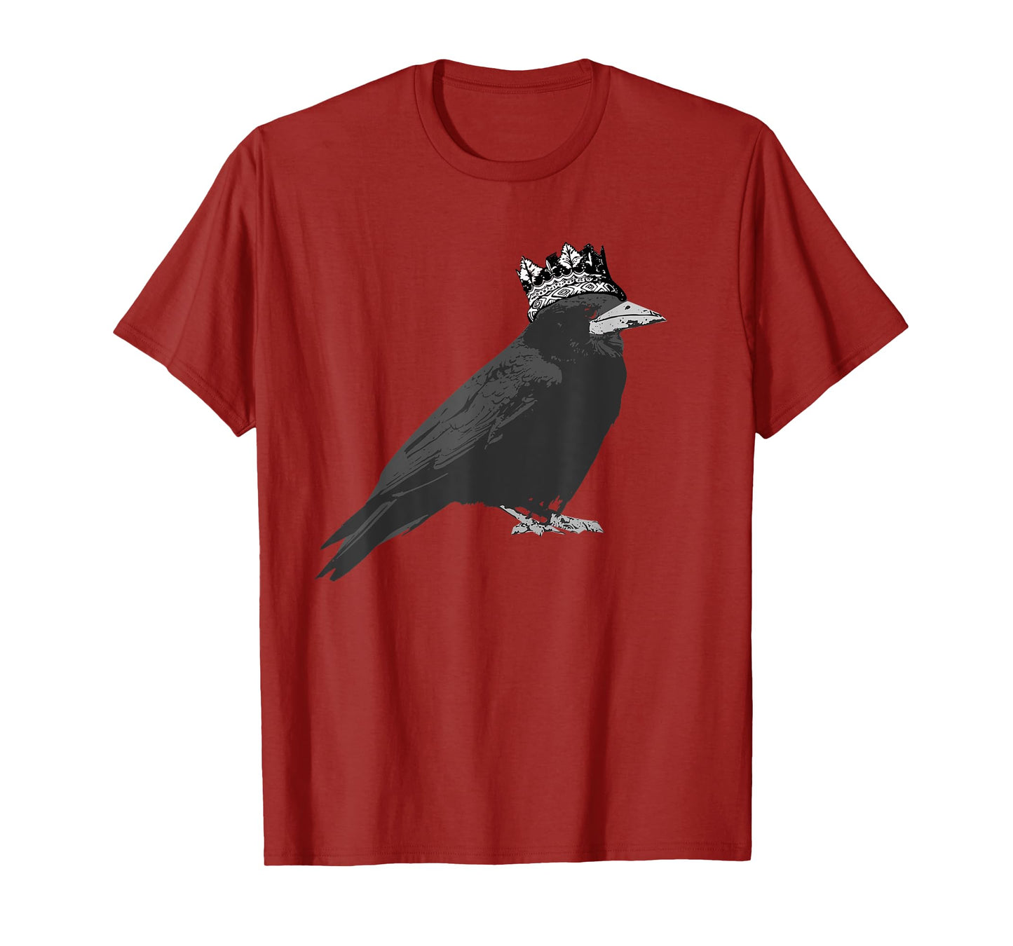 King Crow Raven with Crown Bird T-Shirt