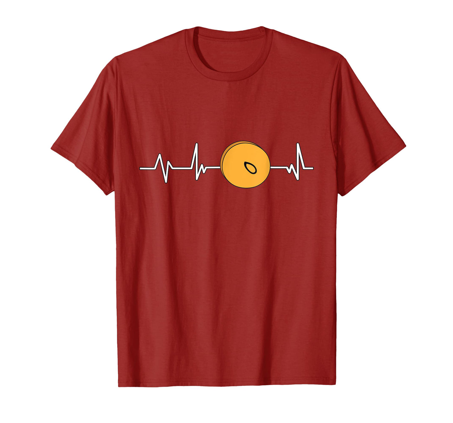 Cymbals Heartbeat EKG Gift Cymbals T-Shirt