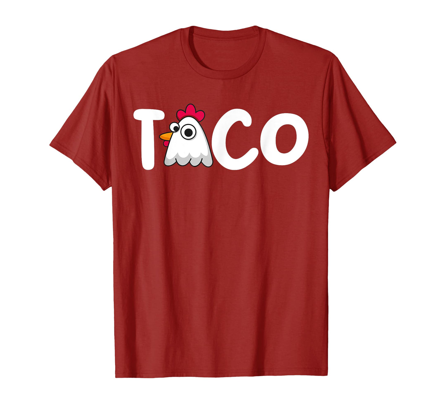 Funny Taco always chickens out meme American politics gag T-Shirt