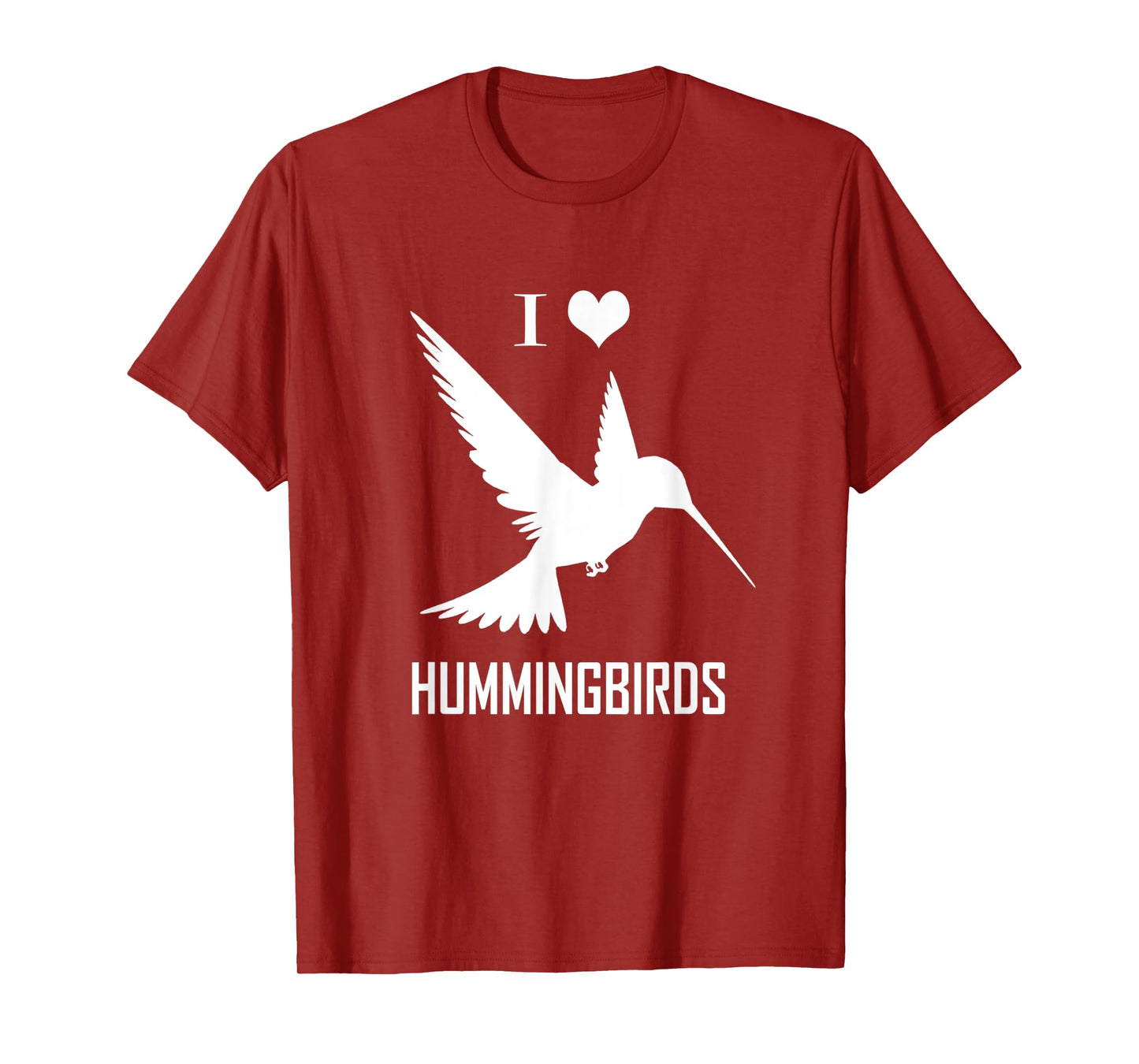 I Love Hummingbirds T-Shirt Bird Lover Humming Birds T-Shirt