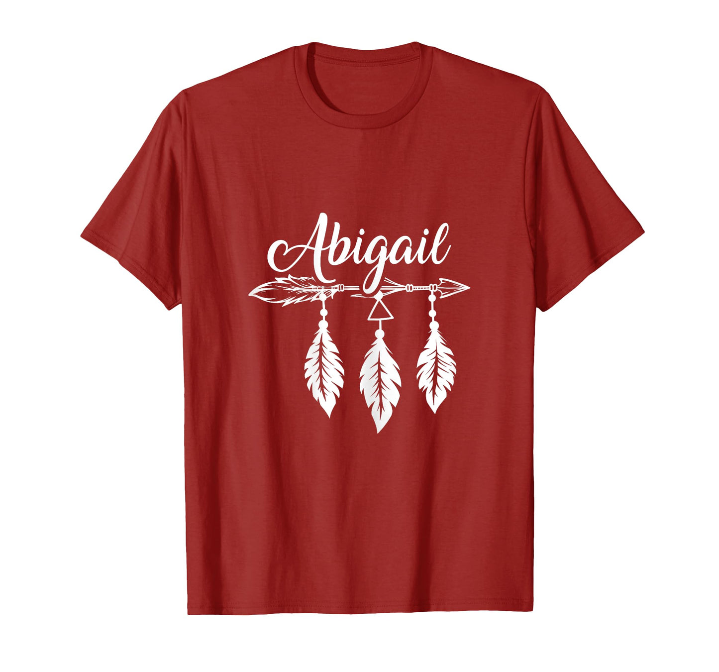 Feather Name Abigail Dreamcatcher Feathers Truth Spiritual T-Shirt