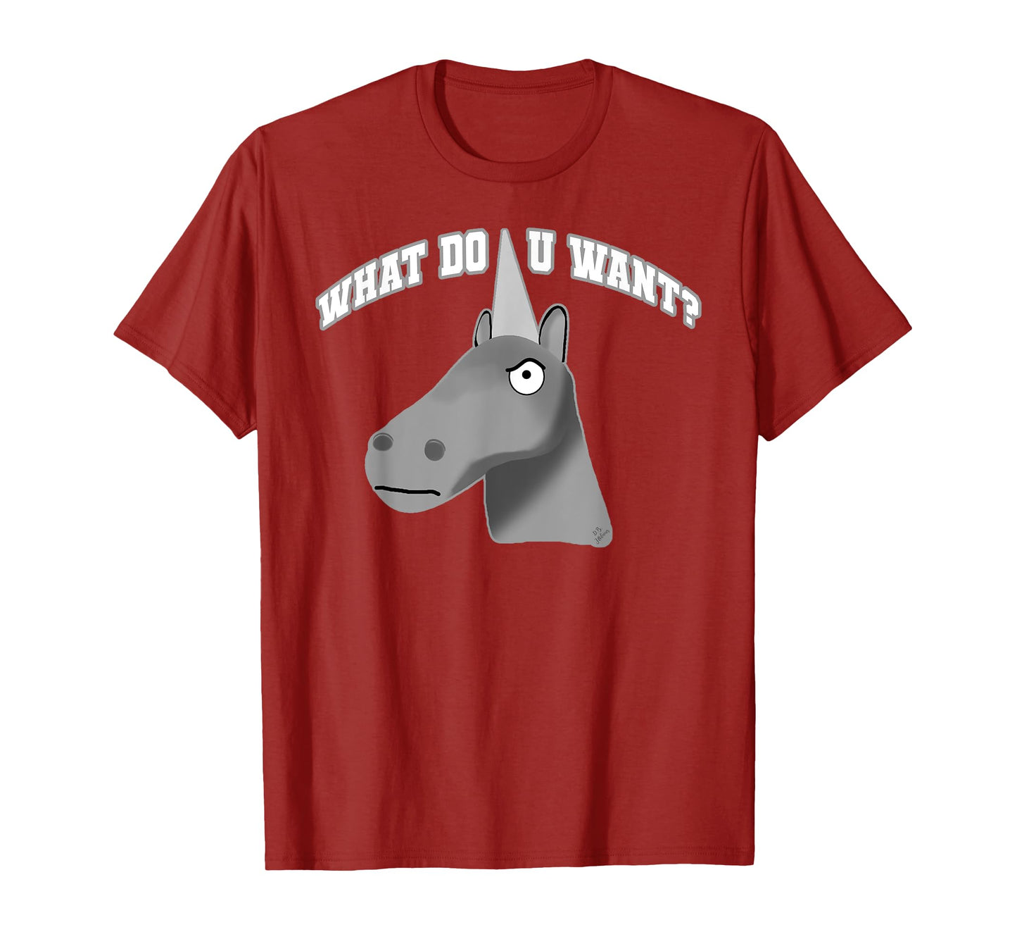 charlie the unicorn what do you want funny unicorn T-Shirt