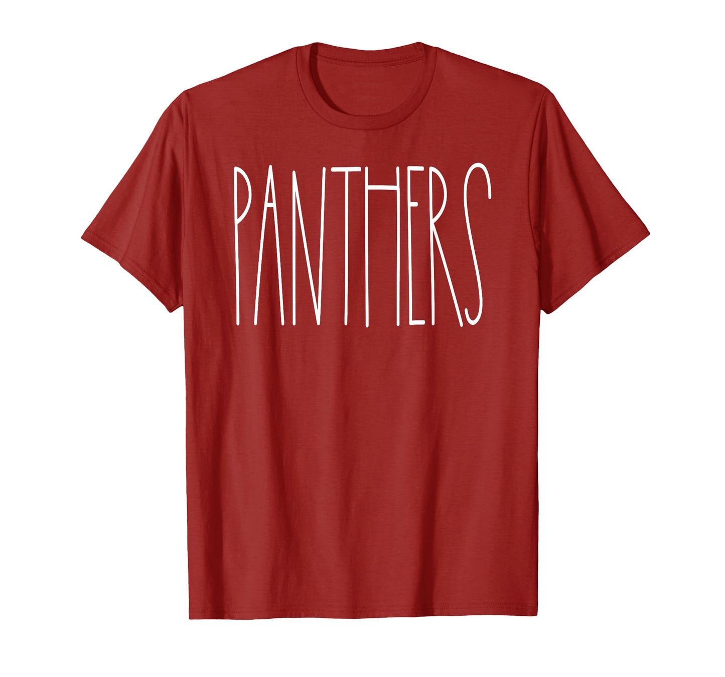 Panthers School Spirit Team Mascot Teacher Gift T-Shirt