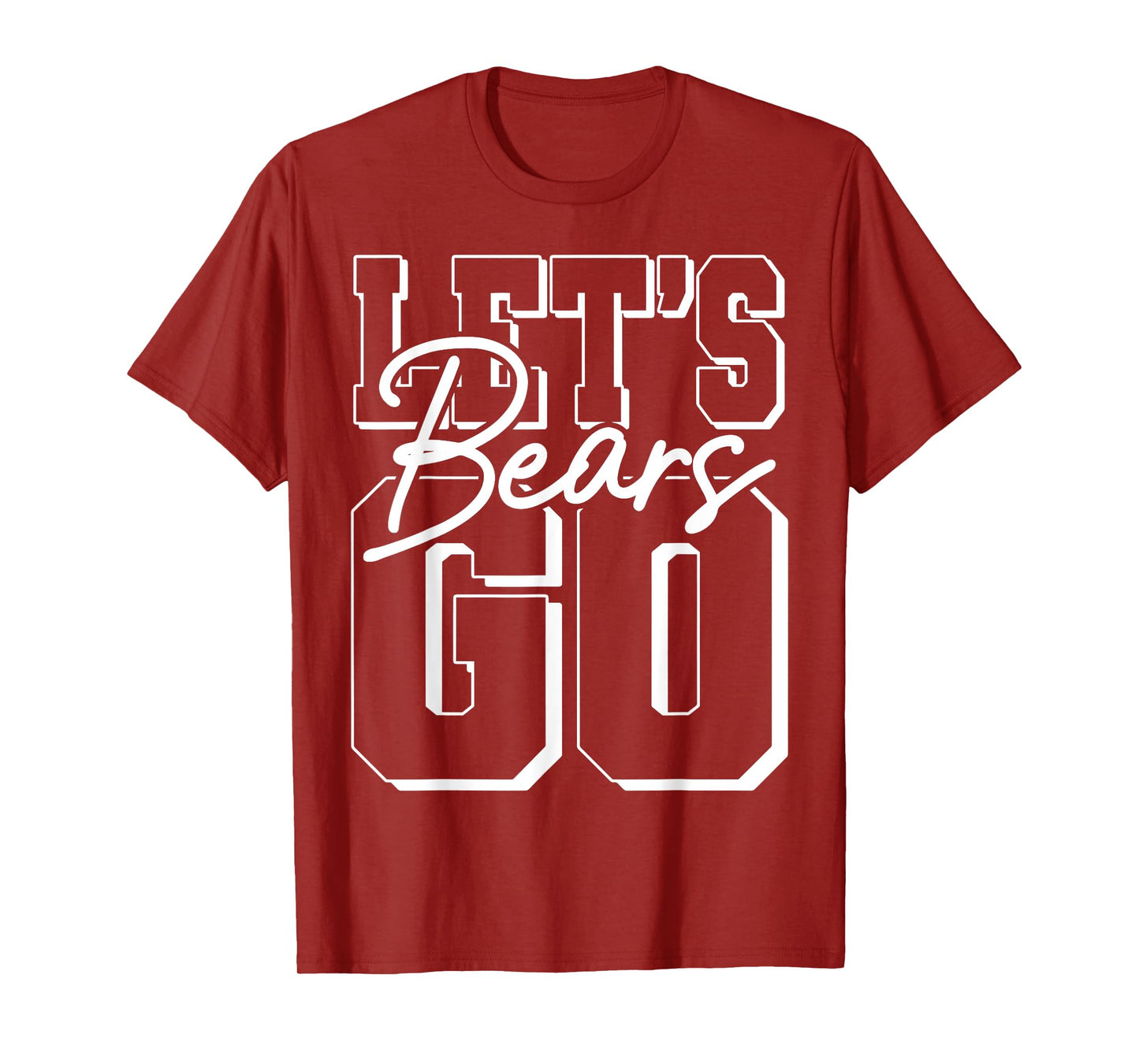 Let's Go Bears Back to School Spirit T-Shirt