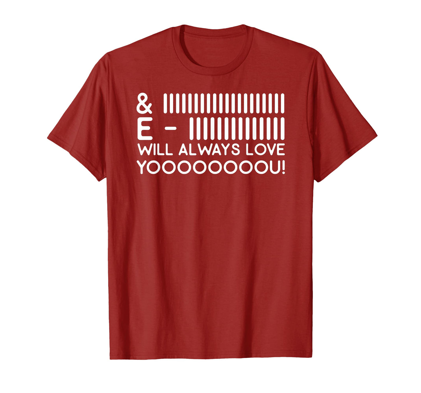 Funny Movie Lyrics I Will Always Love You Houston Song Lyric T-Shirt